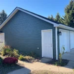 New Roof and Siding on a Garage